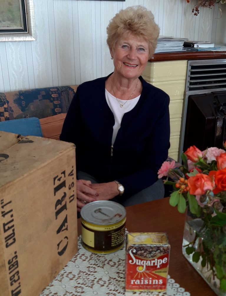 Zeitzeugin Friederike, CARE-Paket