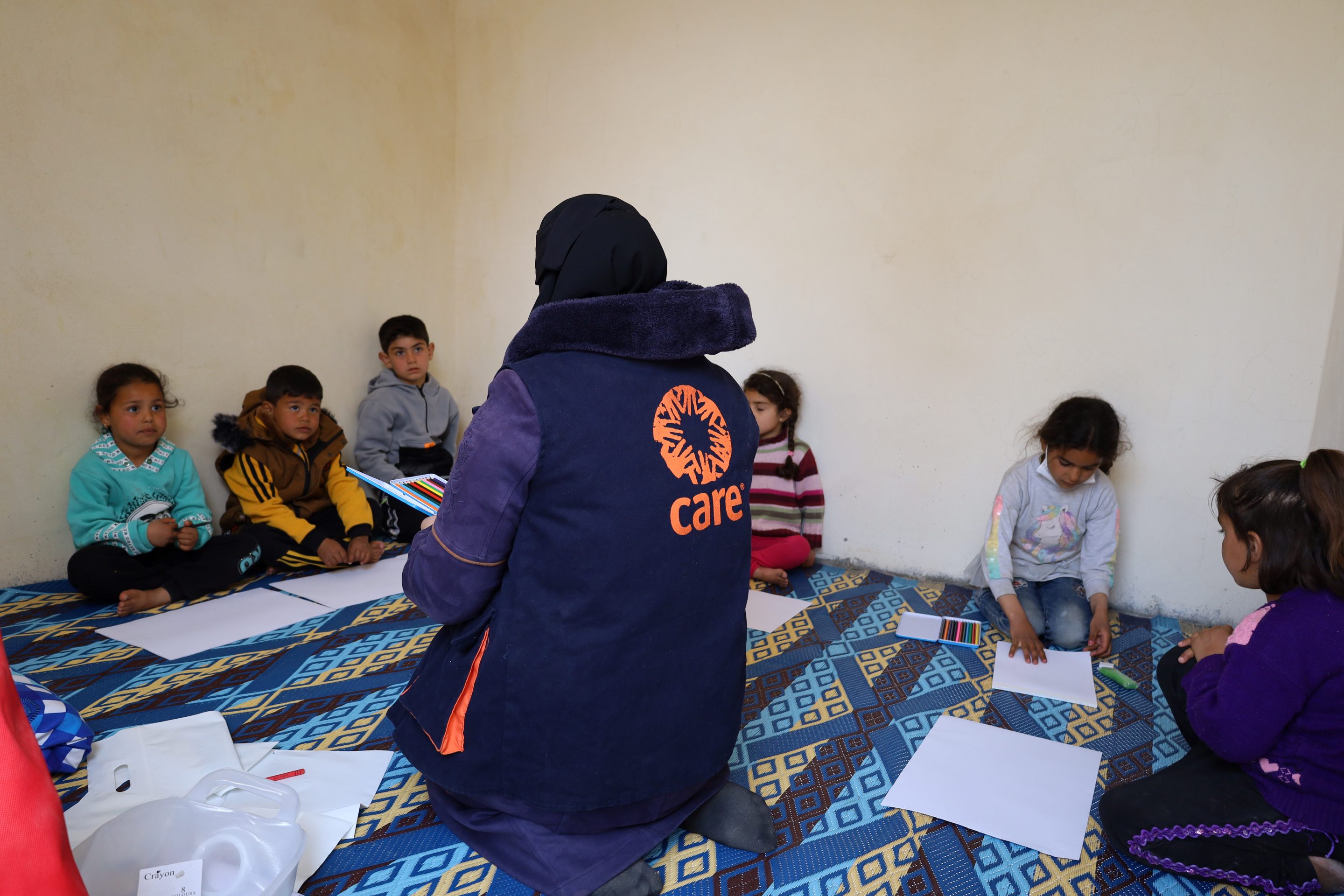 2023_Syrien_Erdbeben_SYR913_Gruppe_Kinder