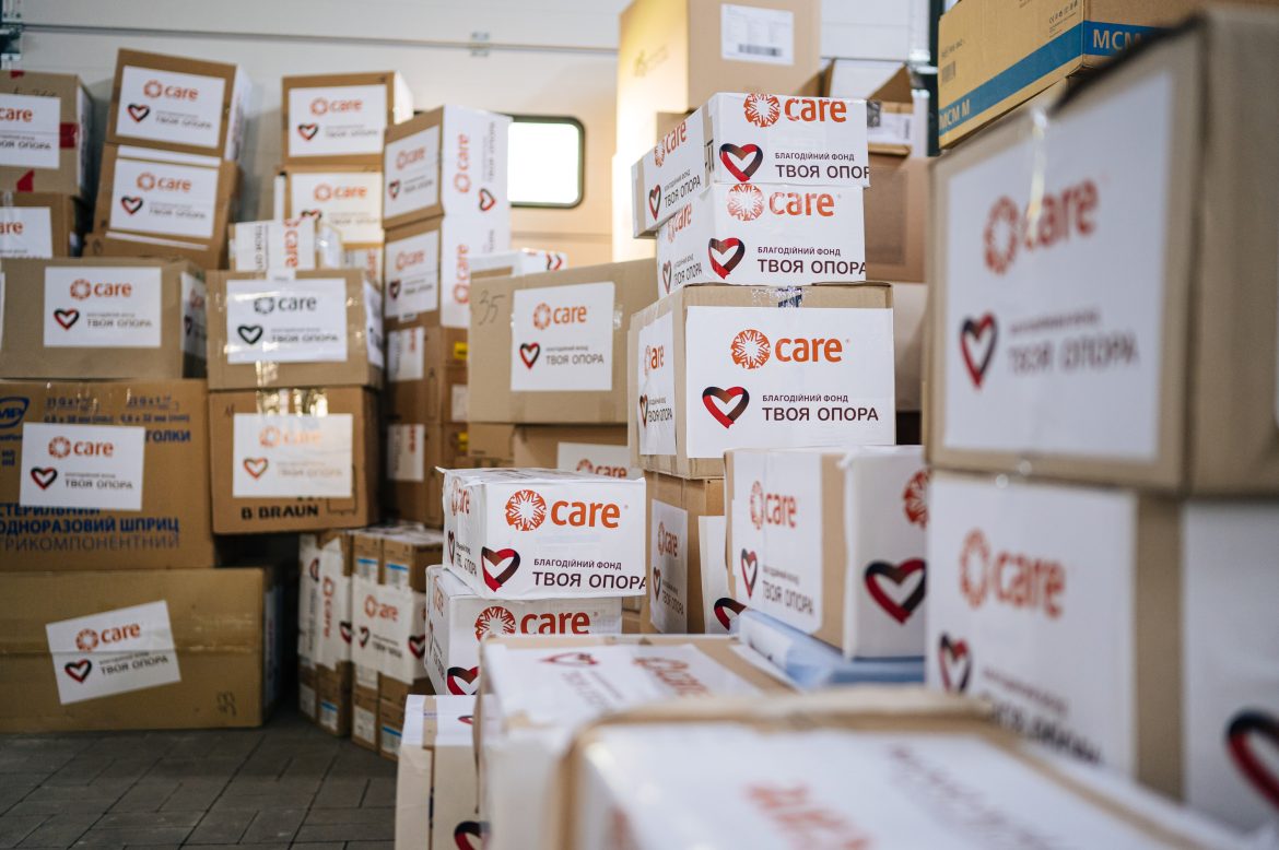 CARE Pakete, Ukraine