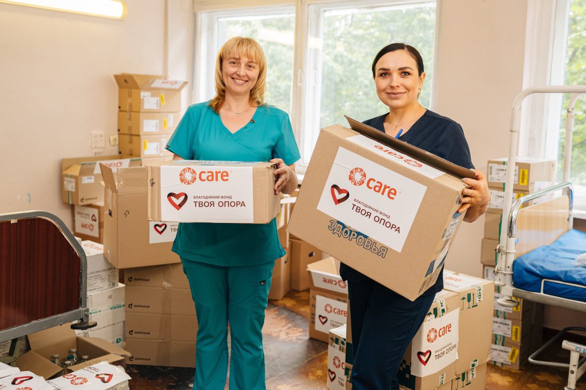 Helferinnen, CARE Paket, Ukraine
