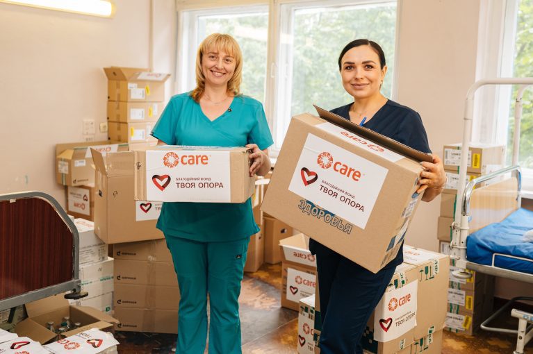 Helferinnen, CARE Paket, Ukraine