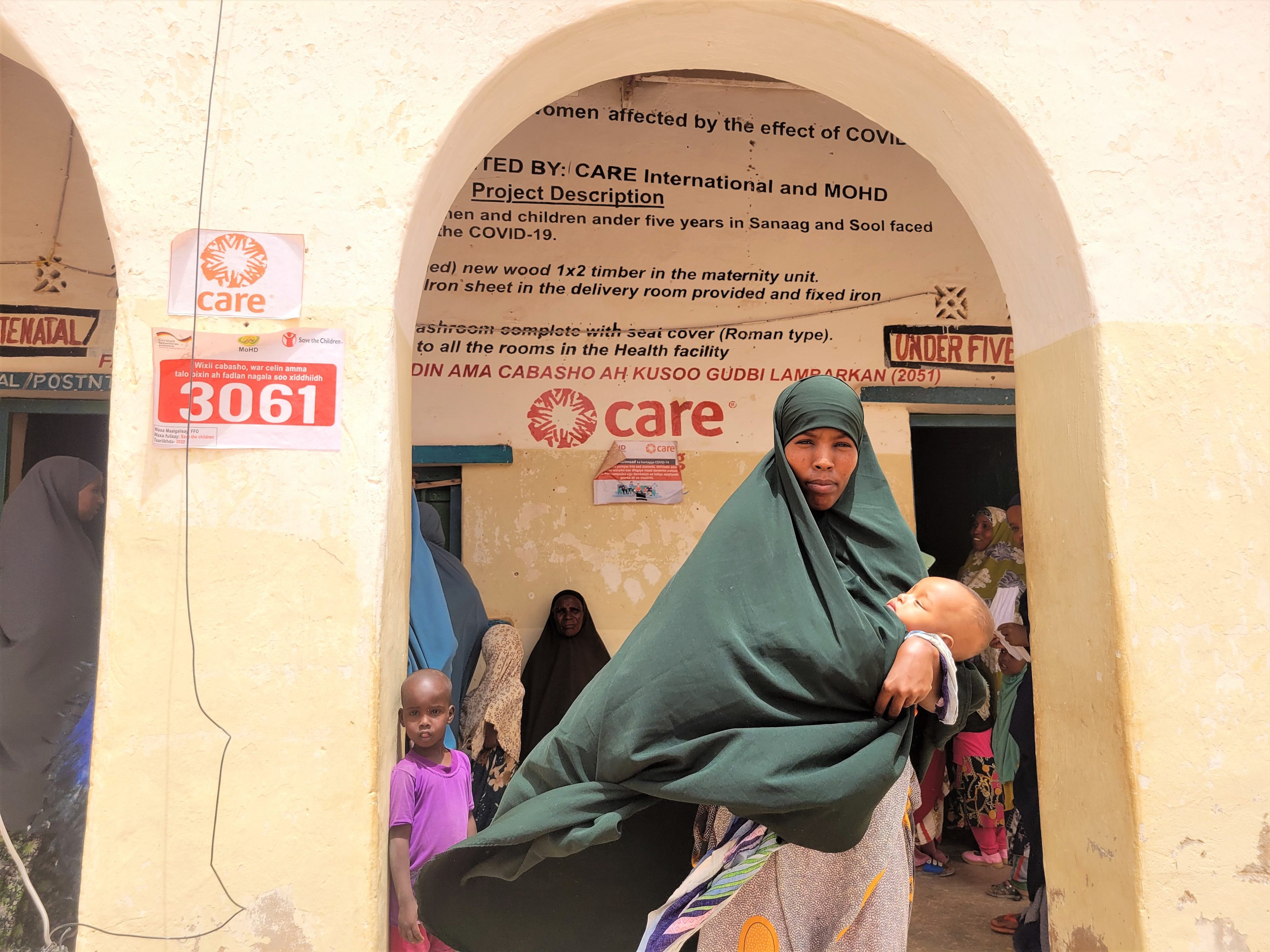 Frau-Kind-Somalia