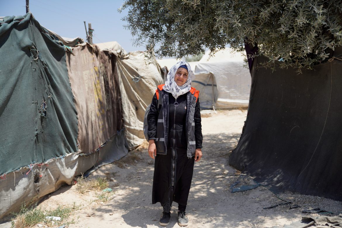 Maryam am Gelände, Syrien